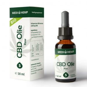CBD Olie 5%, 30 ML van Medihemp